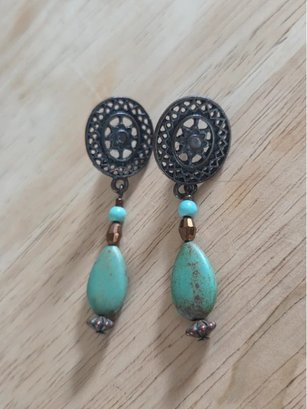Turquoise earrings